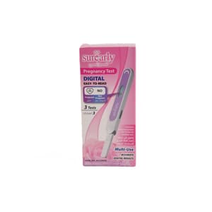 SUREARLY DIGITAL PREGNANCY TEST 3 TESTS