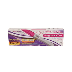 SUREARLY PREGNANCY TEST EARLY SIGN 1 TEST