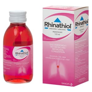 RHINATHIOL 20 MG / ML INFANT SYRUP 125 ML