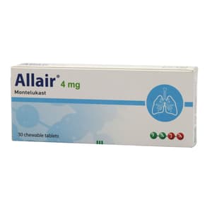 ALLAIR 4 MG 30 CHEWABLE TABLETS