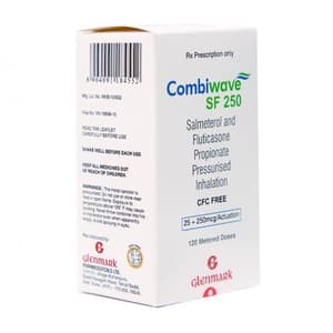 COMBIWAVE SF 25 MCG / 250 MCG INHALER 120 DOSES