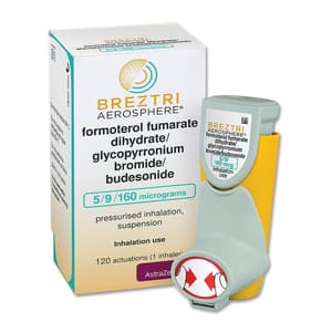BREZTRI AEROSPHERE 120 INHALER