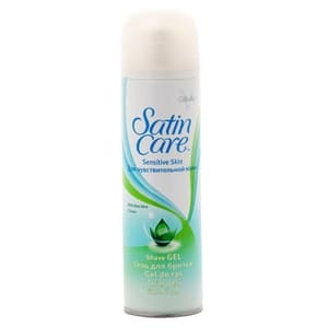 GILLETTE SATIN CARE GEL SENSITIVE