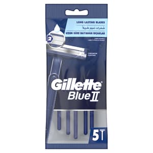 GILLETTE BLUE 2 BAGS 5 PIECES