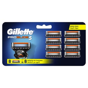 GILLETTE FUSION PRO GLIDE 5 BLADES MANUAL 8 PIECES