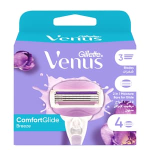 GILLETTE BREEZE 4 BLADES 4 PIECES