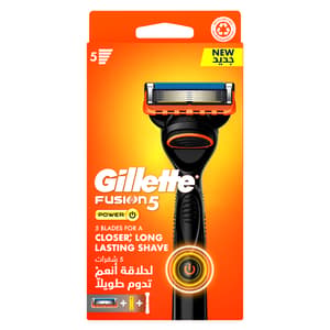 GILLETTE FUSION RAZOR POWER 1 PIECE