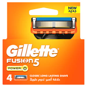 GILLETTE FUSION POWER CARTRIDGES 4 PIECES