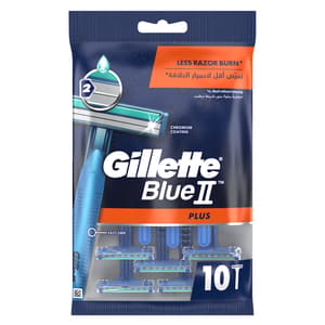 GILLETTE BLUE 2 PLUS 10 PIECES