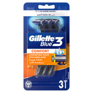 GILLETTE BLUE 3, 3 PIECES