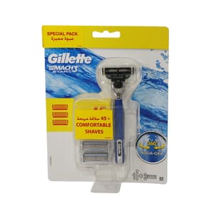 GILLETTE MACH3 START 1 RAZOR + 3 REFILL BLADES