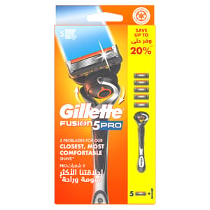 GILLETTE PRO GLIDE RAZOR 5 PIECES