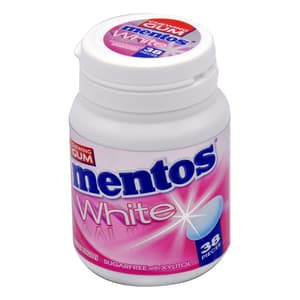 MENTOS WHITE GUM TUTTI FRUTY CHEWING GUMS