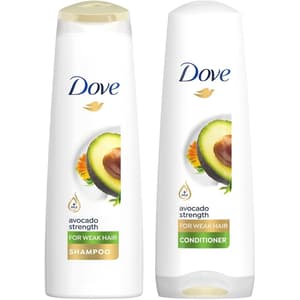 DOVE STRENGTHING RITUAL SHAMPOO 400 ML + CONDITIONER 320 ML (SPECIAL OFFER)