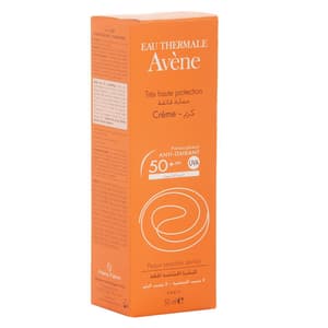 AVENE SUN BLOCK SPF 50+ CREAM