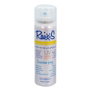 RAIOS SUNSCREEN SPRAY NO FRAGRANCE SPF 50+ 70 ML
