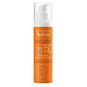 AVENE SUN BLOCK FLUID FRAGRANCE FREE SPF 50 50 ML