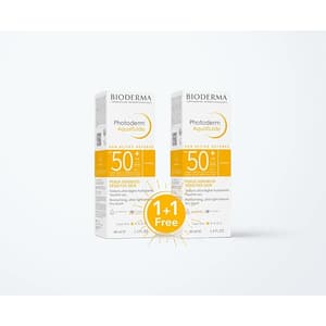 BIODERMA PHOTODERM MAX AQUAFLUIDE CLAIR SPF50+ 40 ML (1+1 FREE)