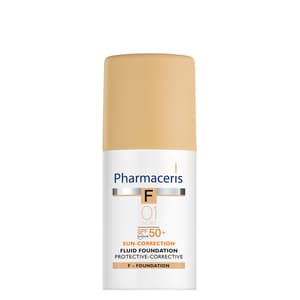 فارماسيريس سائل واقي من أشعة الشمس SPF50 01 لون عاجي 30 مل