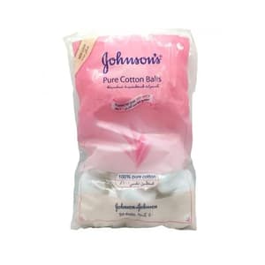 JOHNSON AND JOHNSON COTTON BALLS 50 PIECES