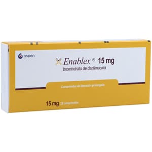 ENABLEX 15 MG 28 TABLETS