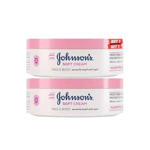 JOHNSON BODY MOISTURISING CREAM 24HR 200 ML (OFFER 1+1 FREE)