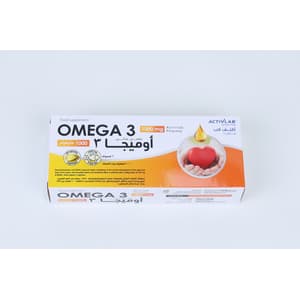 أكتيف لاب أوميغا 3 1000 ملجم 60 كبسولة