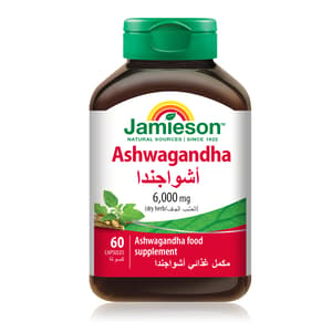 JAMIESON ASHWAGANDHA 60 CAPSULES