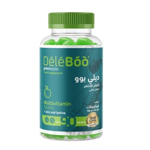 ديليبو مالتي فيتامين بنكهة التفاح 90 قطعة مضغ
