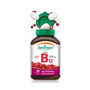 JAMIESON B12 1000 MCG 100 TABLETS