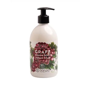 BARWA GRAPE LIQUID HAND, BODY SOAP REGENERATIONG, SMOOTHING 500 ML