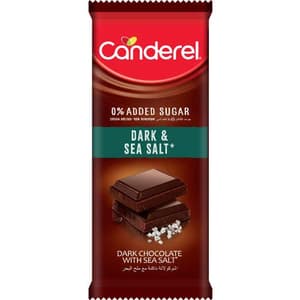 CANDEREL CHOCO DARK, SEA SALT 100 G (8925)
