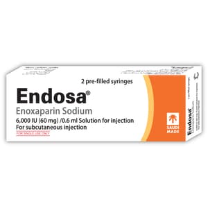 ENDOSA 60 MG 2 PRE FILLED SYRINGE