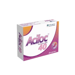 ACILOC 40 MG 28 CAPSULES