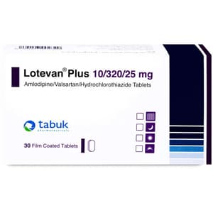 لوتيفان بلس 10 ملجم / 320 ملجم / 25 ملجم 30 قرصًا