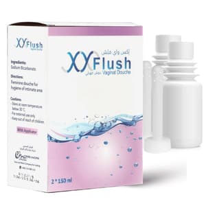 XY FLUSH VAGINAL DOUCHE 2 PIECES  150 ML