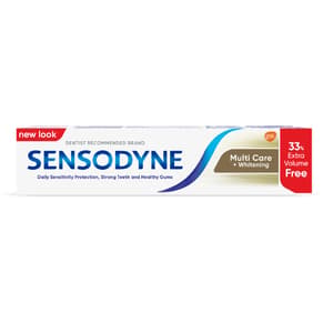 SENSODYNE TP MULTICARE + WHITENING 33% EXTRA FREE 100 ML