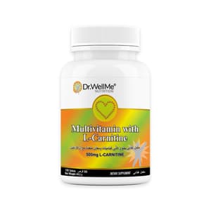 DR.WELLME L-CARNITINE 500 MG WITH MULTIVITAMIN 100 TABLETS