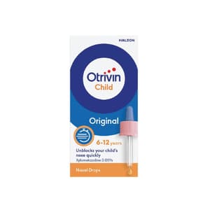 OTRIVIN PEDIATRICS 0.05 % NASAL DROPS 10 ML
