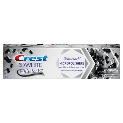 crest toothpaste 3d white whitelock charcoal 88 ml
